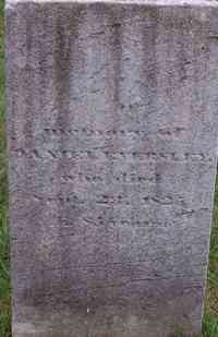 Daniel EVERSLEY - Grave