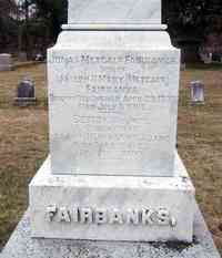 Jonas Metcalf FAIRBANKS - Grave