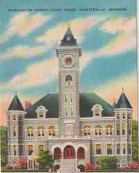 Fayetteville, Arkansas, USA - Court House