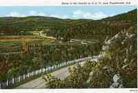 Fayetteville, Arkansas, USA - Scene in the Ozarks on U.S. 71, near Fayetteville, Ark.