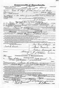Carl "Charles" FEIGE - Massachusetts, Wills and Probate Records, 1635-1991
