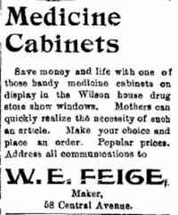 William Ernest FEIGE - North Adams Transcript, North Adams, Massachusetts Jun 3, 1901