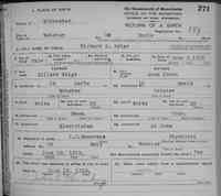 Richard Sherman FEIGE - Massachusetts, State Vital Records, 1841-1920 Births, 1918, vol. 0138