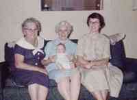 Charlotte Anna FEIGE - Anna (Korch) Feige, Anna (Feige) Lachapelle, Beverly (Lachapelle) Sampson, Kimberly Sampson - 1962