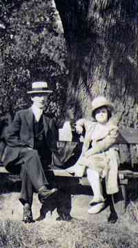 William Ernest FEIGE - William Feige and daughter, Margaret