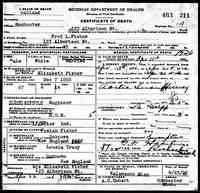 Fred L FISHER - Death