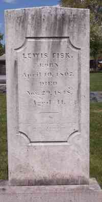 Lewis FISK - Grave