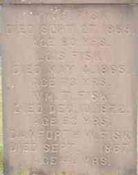 William H FISK - Grave