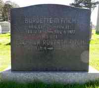 Burdette Mase FITCH - Grave