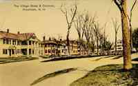 Fitzwilliam, New Hampshire, USA - The Village Street & Common