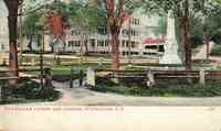 Fitzwilliam, New Hampshire, USA - Fitzwilliam, New Hampshire, USA - Fitzwilliam Tavern and Common, 1906