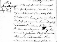 Michel DOUGHERTY - 1824 marriage
