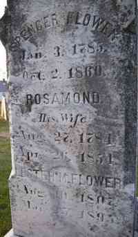 Spencer FLOWER - Grave