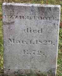 Uzziel FOOTE - Grave