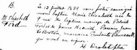 Marie Elisabeth FORD - Baptism
