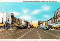 Fort Smith, Arkansas, USA - Garrison Avenue from 9th Street Looking West, Fort Smith, Ark. (1941)