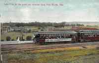 Fort Worth, Texas, USA - Lake Erie, in the good old summer time, Fort Worth, Tex. (train to Lake Erie)