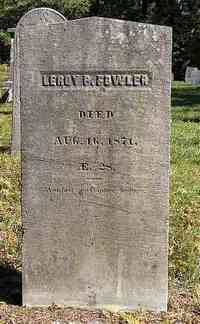 Leroy P FOWLER - Grave