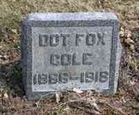 Dorothy "Dot" FOX - Grave