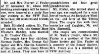 Mary Elizabeth MADDEN - The Berkshire Eagle Pittsfield, Massachusetts Tuesday, July 5, 1960