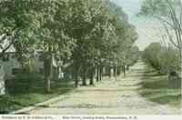 Francestown, New Hampshire, USA - Main Street, looking South