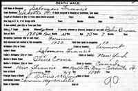 Solomon FRANCIS - Vermont State Archives and Records Administration; Montpelier, Vermont; Vermont Death Records, 1909-2008