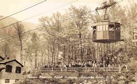 Franconia, New Hampshire, USA - Cannon Mountain Aerial Tramway, Franconia Notch, N.H.