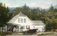 Franconia, New Hampshire, USA - Souvenir House, Echo Lake, Franconia Notch