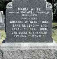 Sarah C. FRANKLIN - Grave