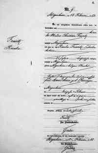 Rosalia FRANTZ - 1882 Death