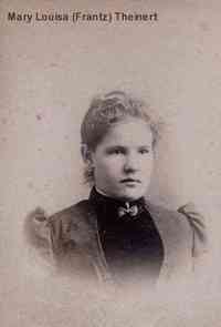 Mary Louisa (A.K.A. Louise Marie) FRANTZ - 