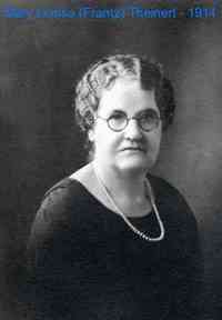 Mary Louisa (A.K.A. Louise Marie) FRANTZ - Photo taken in 1914.