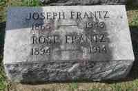 Joseph FRANTZ - Grave