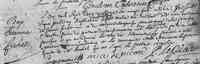 Étienne FRECHETTE - 1714 Baptism - Notre-Dame-de-Quebec, QC, Canada