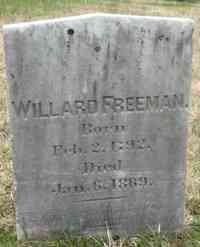 Willard FREEMAN - Grave