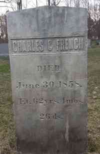 Charles G. FRENCH - Grave