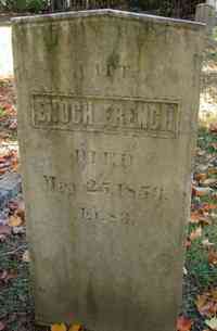 Enoch FRENCH - Grave