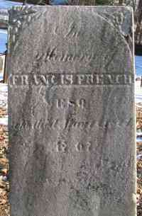 Francis FRENCH - Grave