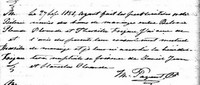 Tharsille FRIGAULT - 1858 marriage