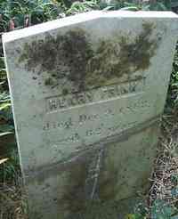Henry FRINK - Grave