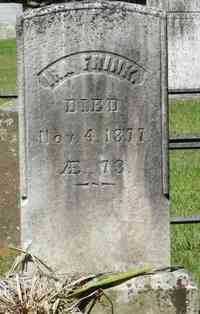 Ira FRINK - Grave