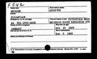 Friedrich August "Augustus" FRÖHLICH - Naturalization record