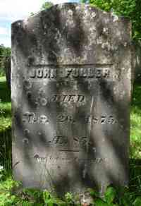 John FULLER - Grave