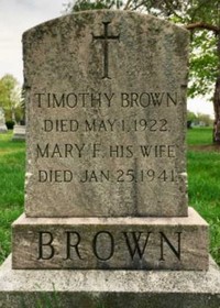 Timothy E BROWN - Grave
