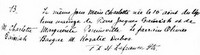 Marie Charlotte GAINISH - Baptism