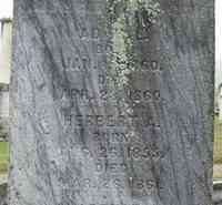 Adah Everts GALUSHA - Grave