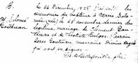 Marie Salomee GAUTREAU - Baptism