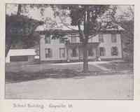 Stockbridge, Vermont, USA - School Building, Gaysville, Vt.