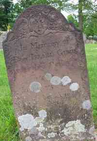 Israel GIBBS - Grave Inscription: In Memory of Deacn Israel Gibbs who died Octr 5th 1780 In the 75th year of his Age. My soul my body I will trust With