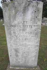George GIFFORD - Grave
